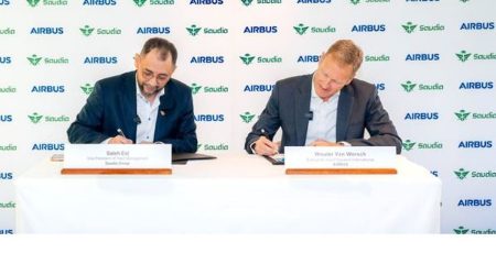 الخطوط السعودية تتسلم أول طائرة إيرباص A321XLR على مستوى الشرق الأوسط وأفريقيا