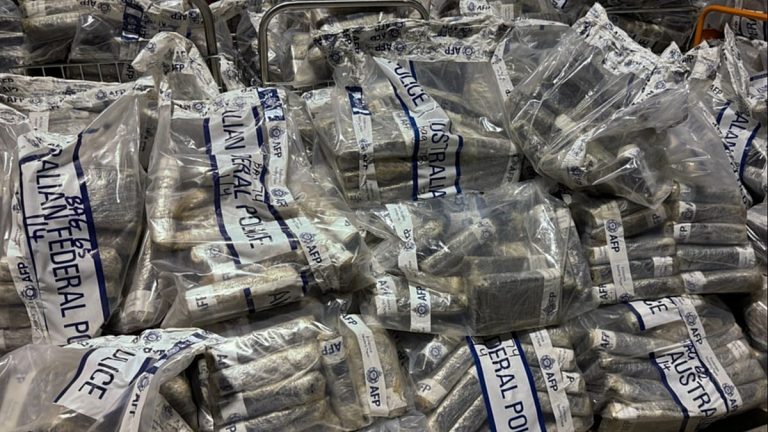 بقيمة 499 مليون يورو.. أستراليا تضبط نحو 3 أطنان من الكوكايين في أكبر عملية مصادرة بتاريخها