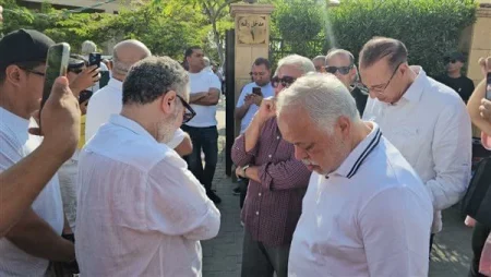 الأبيض يهيمن على وداع محمد مرزبان – أخبار السعودية
