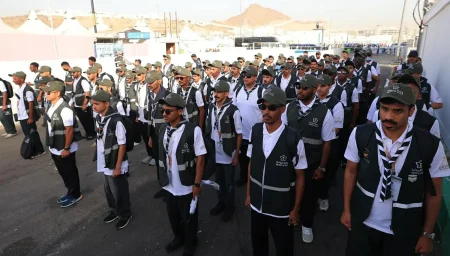 801 كشاف من وزارة الرياضة يختتمون المرحلة الأولى من خدمة الحجاج – أخبار السعودية