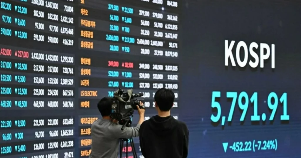 أسهم كوريا الجنوبية تهبط 9%.. وتعليق التداول في البورصة – أخبار السعودية