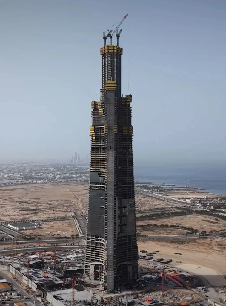 برج جدة.. المتر الـ 500 خلال 25 أسبوعاً – أخبار السعودية