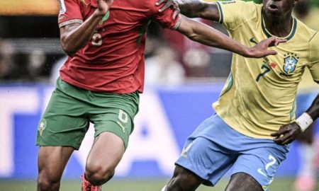 أرقام وإحصائيات أيوب بوعدي أمام البرازيل | تألق مغربي
