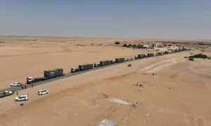 وصول محطات الطاقة الإسعافية في حضرموت بدعم سعودي