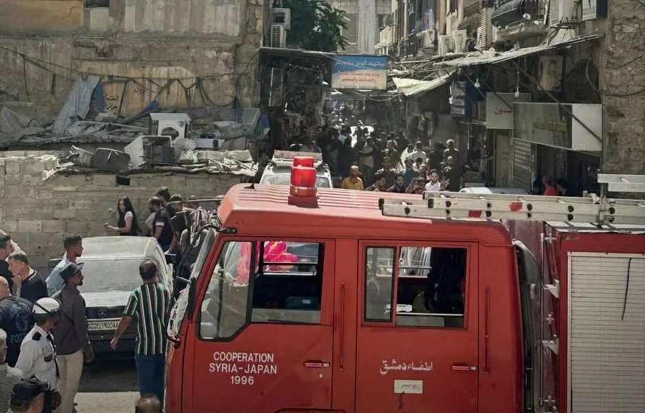 انفجار في دمشق: قتلى وجرحى في مقهى بمنطقة الحجاز