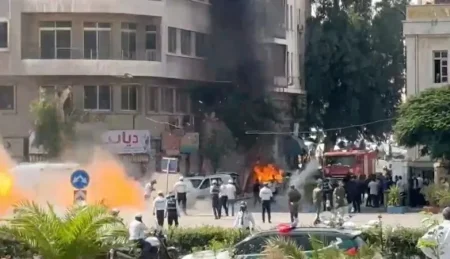 تفاصيل استهداف طوق حماية ماكرون في دمشق | تحديثات أمنية