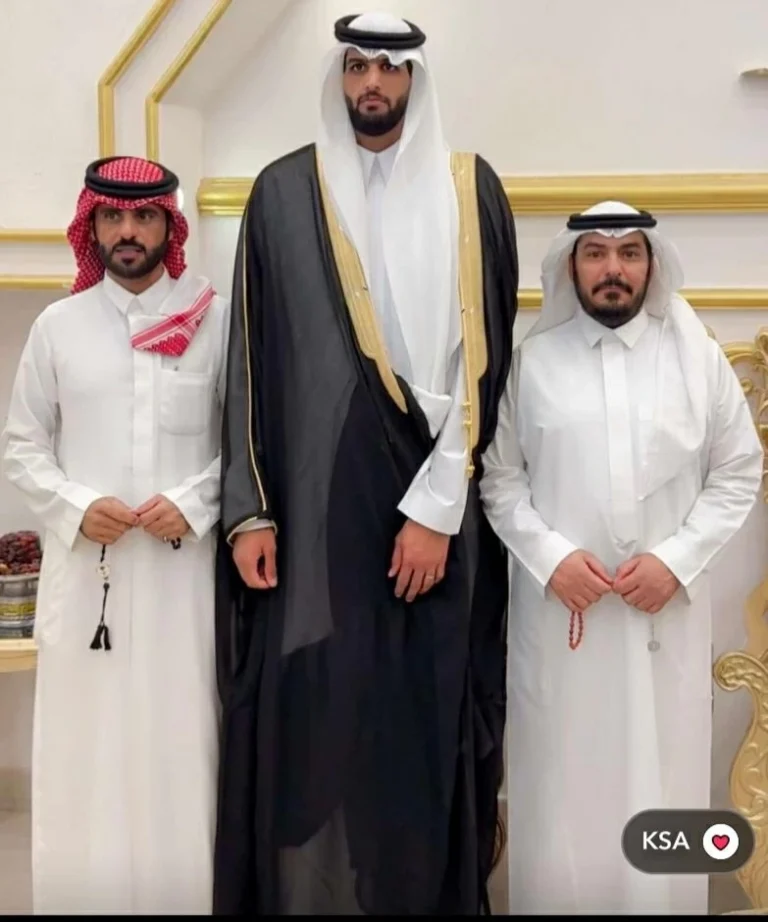 الرشيدي أطول عريس في أسرته يحتفل بزفافه – أخبار السعودية