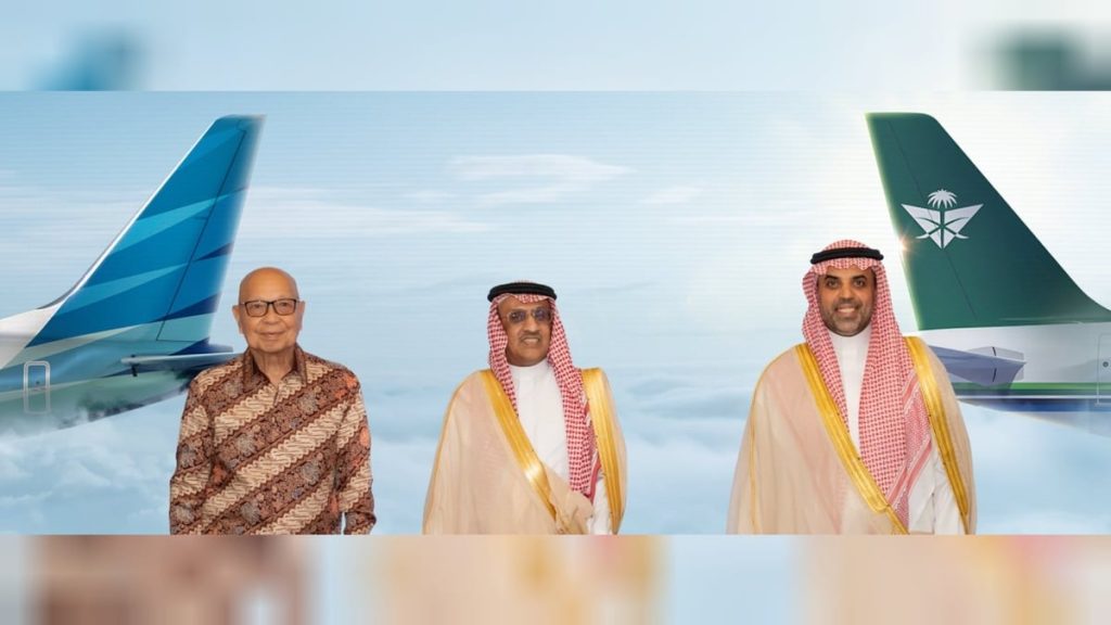 الخطوط السعودية وطيران جارودا إندونيسيا توسعان شراكتهما لتعزيز الربط وتجربة السفر