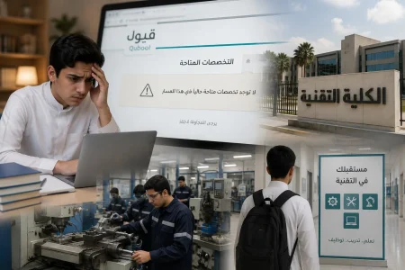 المنصة الوطنية للقبول الموحد قبول: تحديات وخيارات الطلاب