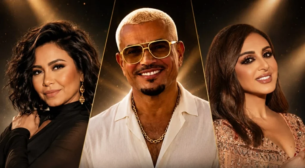 أبرزهم شيرين وعمرو وأنغام.. 7 نجوم يشعلون حفلات الجمعة في مصر – أخبار السعودية