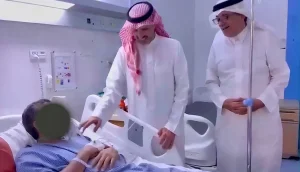 تطورات حريق تنومة: مدير هلال عسير يزور المصابين