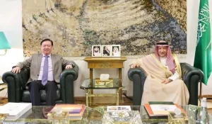 العلاقات السعودية الصينية: الخريجي يستقبل سفير بكين