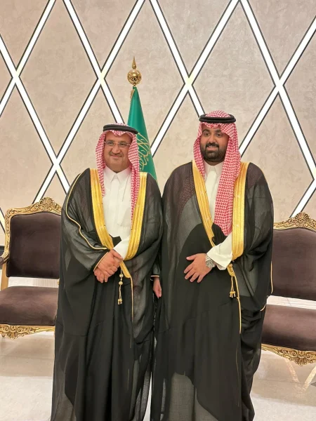 عبد المحسن القحطاني يحتفل بزفاف حفيديه – أخبار السعودية