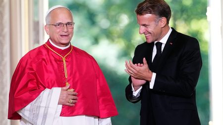 ماكرون يلتقي البابا ليون الرابع عشر.. العلمانية والذكاء الاصطناعي و”كرامة الإنسان” في صلب الحوار