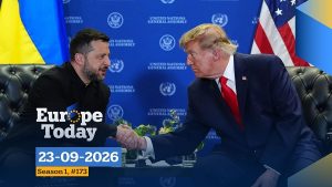 أوروبا اليوم: ترامب يتوقع نهاية حرب أوكرانيا قريبا والاتحاد الأوروبي يلغي عقوبات ٢ من الأثرياء الروس