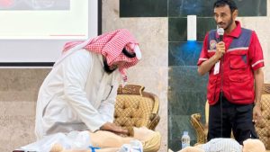 الهلال الأحمر بجازان يعزز الثقافة الإسعافية ببرامج تدريبية وتوعوية