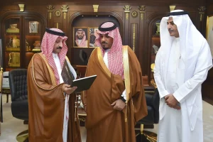 نائب أمير نجران يلتقي مدير وكالة الأنباء السعودية بنجران