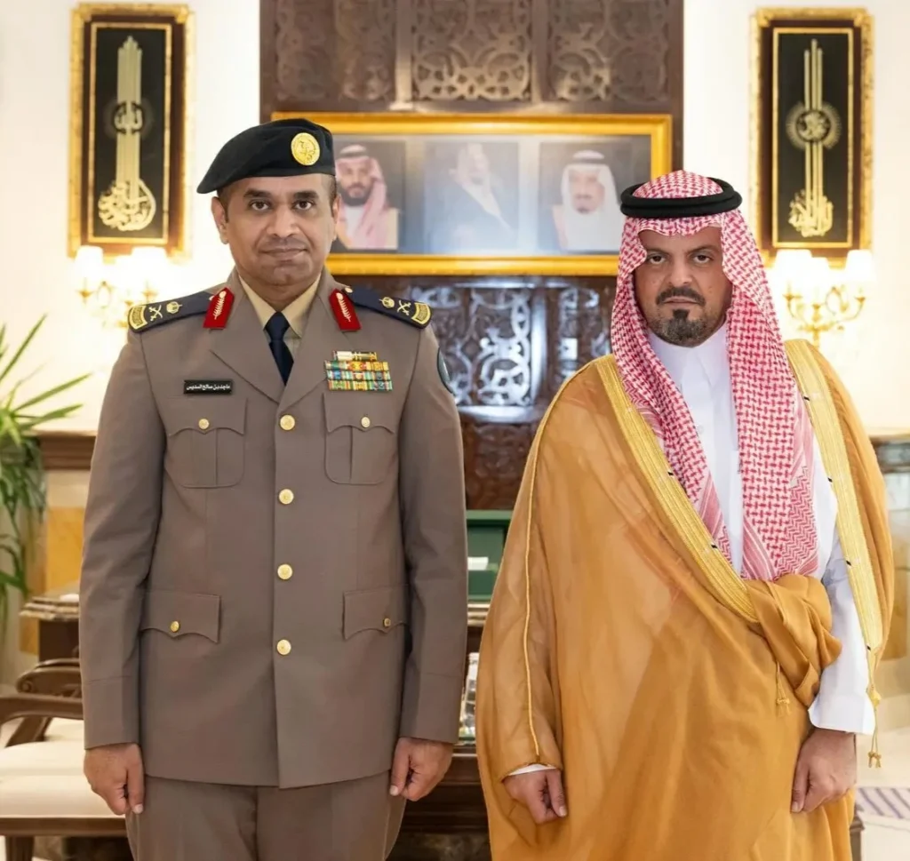 سعود بن مشعل يقلّد مدير الدفاع المدني بالعاصمة المقدسة رتبته الجديدة – أخبار السعودية