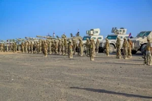 القوات المسلحة اليمنية تستعيد مواقع استراتيجية غربي تعز