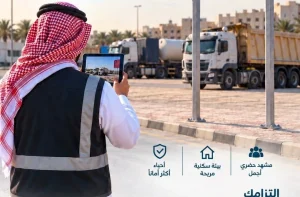 منع وقوف الشاحنات داخل الأحياء السكنية بالجبيل: ضبط 1100 مخالفة