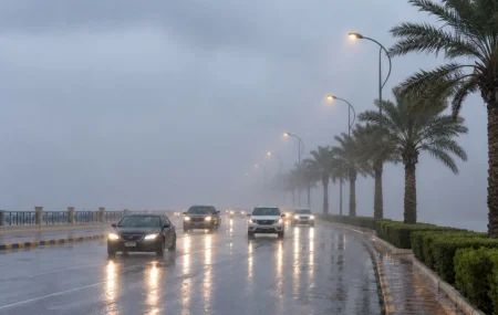 توقعات بهطول أمطار رعدية وسيول في 4 مناطق بالمملكة