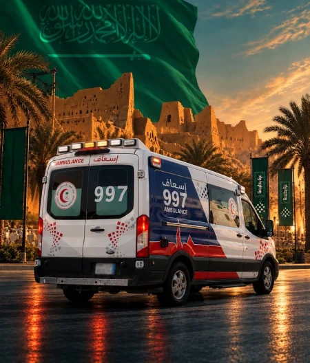 الهلال الأحمر السعودي يعزز انتشاره الإسعافي في اليوم الوطني