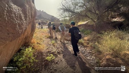 تسجيل 10 مسارات هايكنج معتمدة دوليًا بمحمية الملك سلمان بن عبدالعزيز الملكية كأول مسارات من نوعها في المملكة