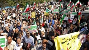 متقاعدو السوس في خوزستان احتجاجاً على الغلاء وتدهور الأوضاع الاقتصادية في إيران
