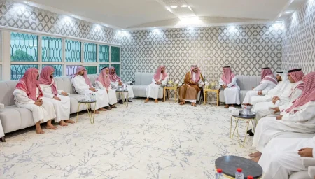 أمير الجوف يعزي أسرة المرتعد – أخبار السعودية
