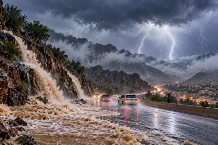 أمطار غزيرة في السعودية: الأرصاد تحذر من سيول في 4 مناطق