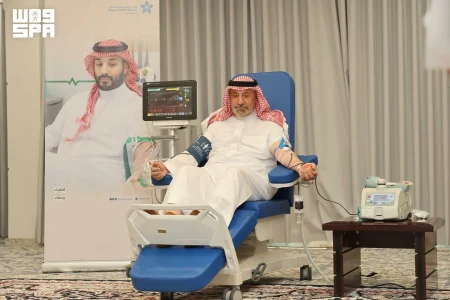 تفاعل سعودي واسع مع الحملة الوطنية للتبرع بالدم