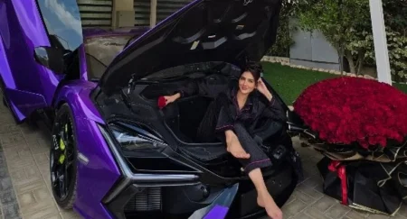 محمد سامي يهدي مي عمر «لامبورجيني» فارهة.. والسعر مفاجأة – أخبار السعودية