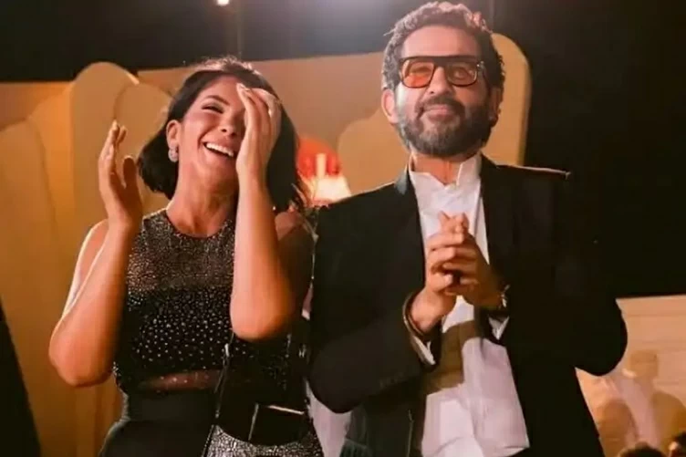 تكلمت الصورة وتشابكت الأيدي.. فصمتت شائعات انفصال حلمي ومنى – أخبار السعودية
