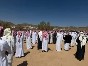آل صالح يتقبلون العزاء في وفاة فقيدهم – أخبار السعودية