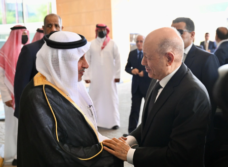 العليمي يزور مركز الملك سلمان للإغاثة ويدشن مشاريع جديدة