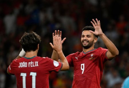 منتخب البرتغال يتأهل لربع نهائي دوري الأمم الأوروبية